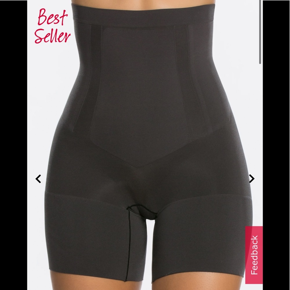 NWOT SPANX OnCore High-Waisted Mid-Thigh Short Size L